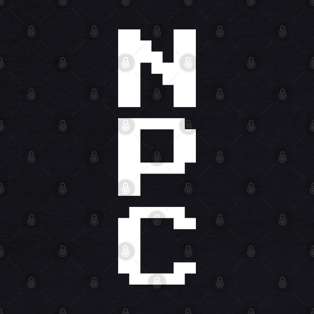 NPC - Non Playable Character by tinybiscuits